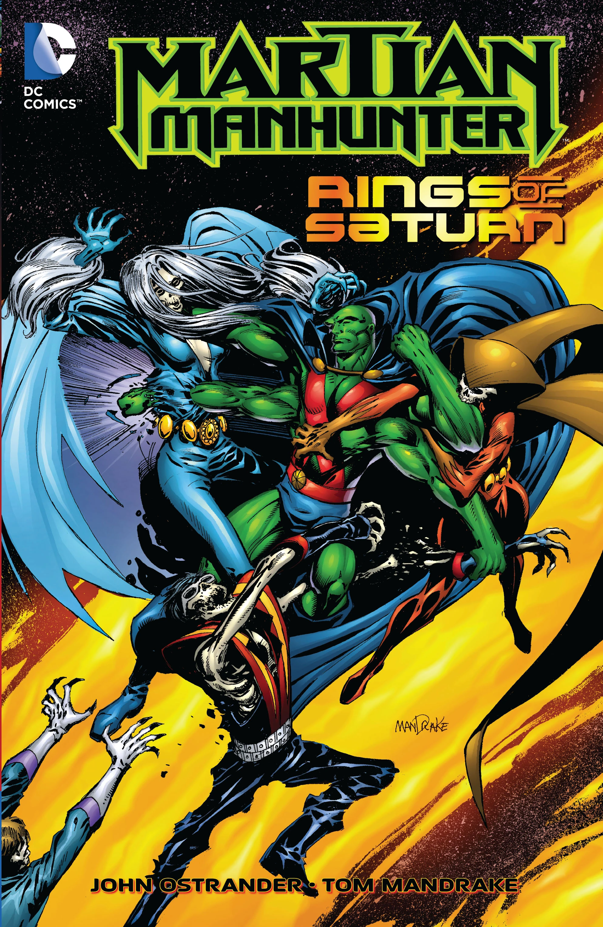Martian Manhunter: Rings of Saturn (DC, 2018) cover